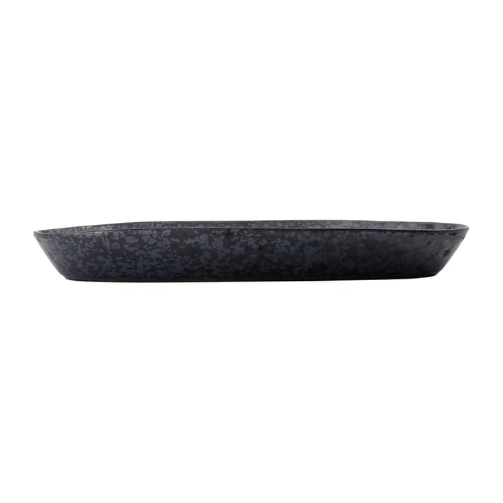 Pion serving plate 19x38 cm - Black-brown - House Doctor