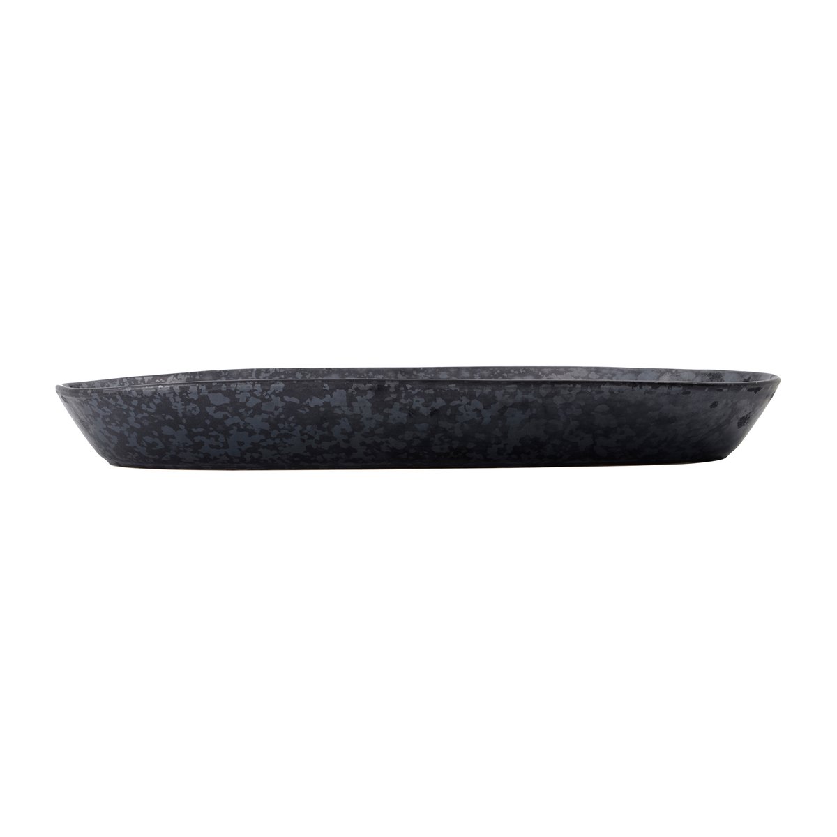 House Doctor Pion serving plate 19x38 cm Black-brown