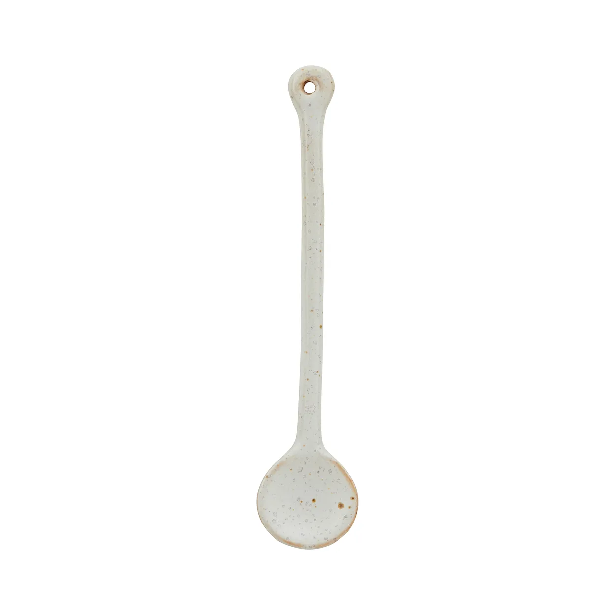 House Doctor Pion spoon 14 cm grey-white | Scandinavian Design | Spoons, scoops & ladles | White