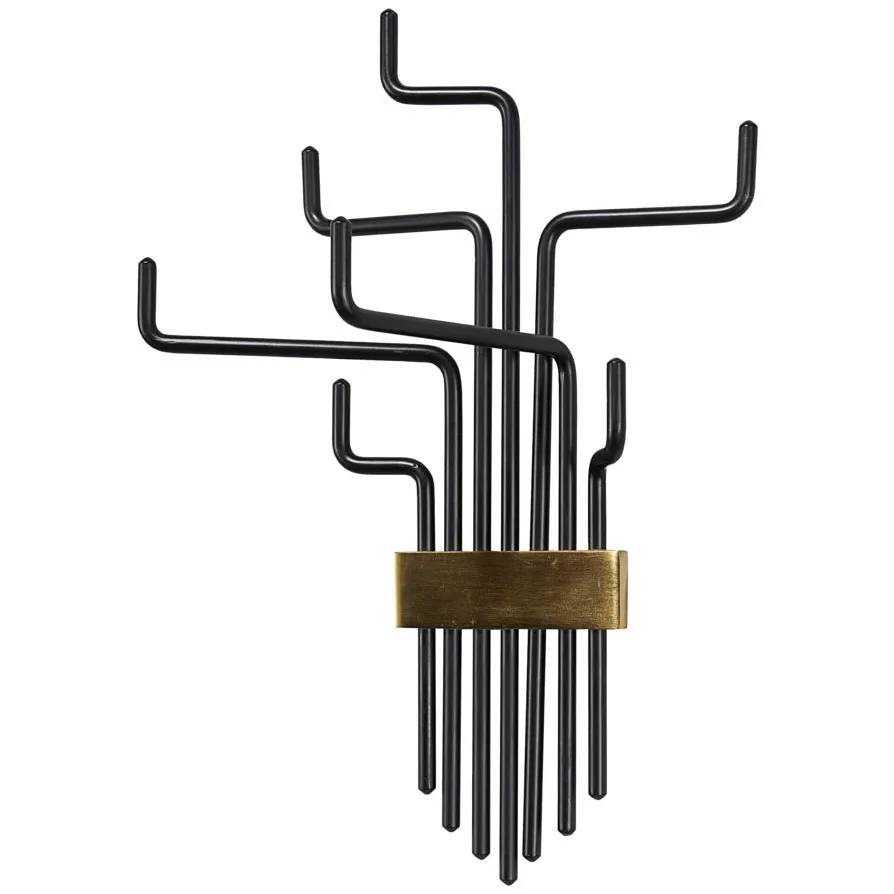 House Doctor s hanger Black | Scandinavian Design | Clothes hooks & hangers | Black