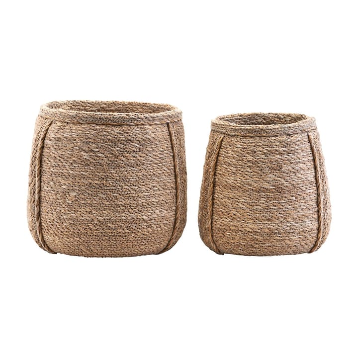 Plant basket/pot set of 2 - Seaweed - House Doctor