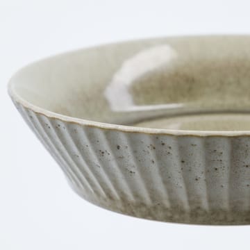 Pleat bowl Ø17.5 cm - Grey-brown - House Doctor