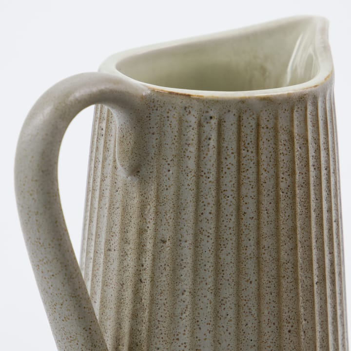 Pleat milk jug 28 cl - Grey-brown - House Doctor