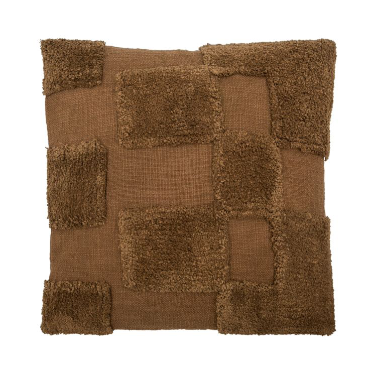 House Doctor Potus cushion cover 50x50 cm Brown | Scandinavian Design | Cushion covers | Brown