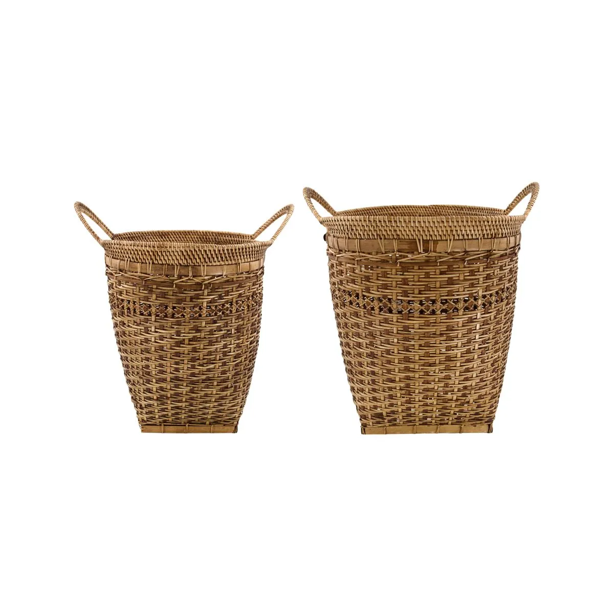 House Doctor Pura storage basket set of 2 Nature | Scandinavian Design | Storage baskets | Beige