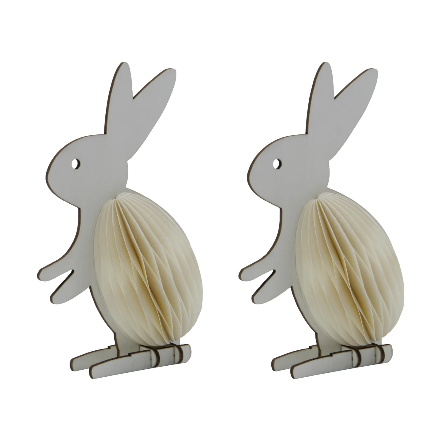 Rabb Easter bunnies decoration 2-pack, Off-white House Doctor