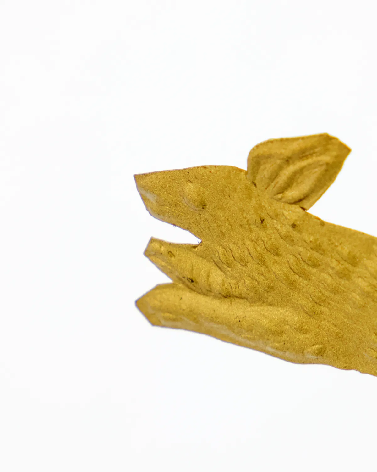 Rabbit Easter hanging decoration 3-pack, Antique brass House Doctor