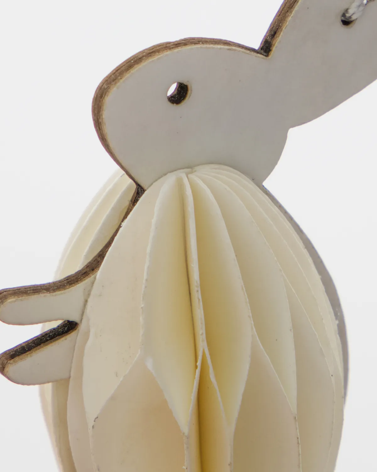 Rabbit Easter hanging ornaments 6-pack, Off-white House Doctor