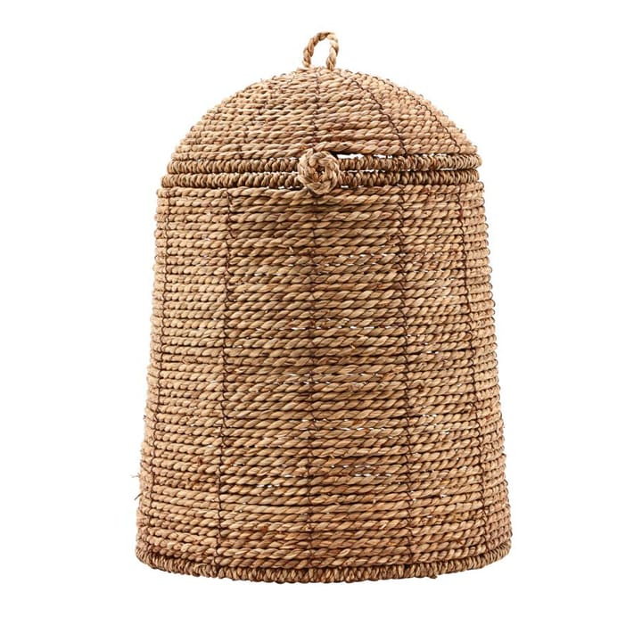 Rama basket with lid natural - 34.5 cm - House Doctor