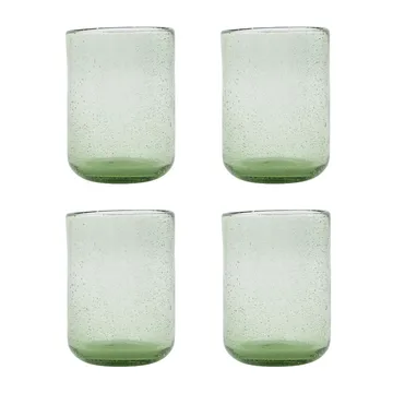 Rich glass 4-pack - Light green - House Doctor