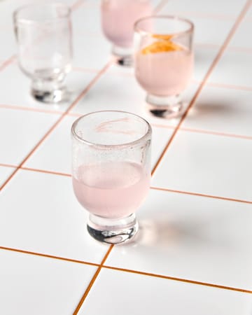 Rich glass on stem 23 cl 4-pack - Clear - House Doctor
