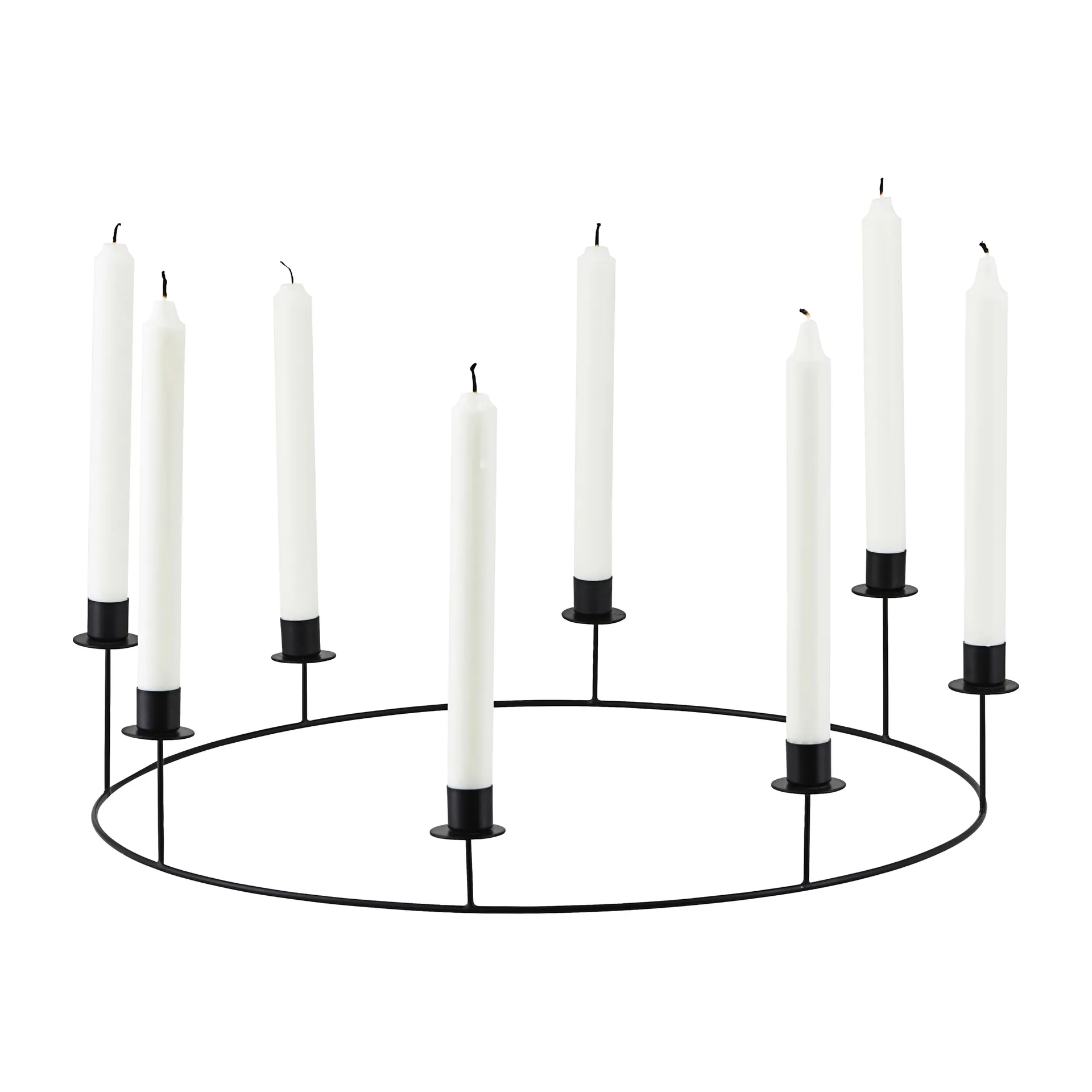 Ring candle sticks Ø50 cm, Black House Doctor