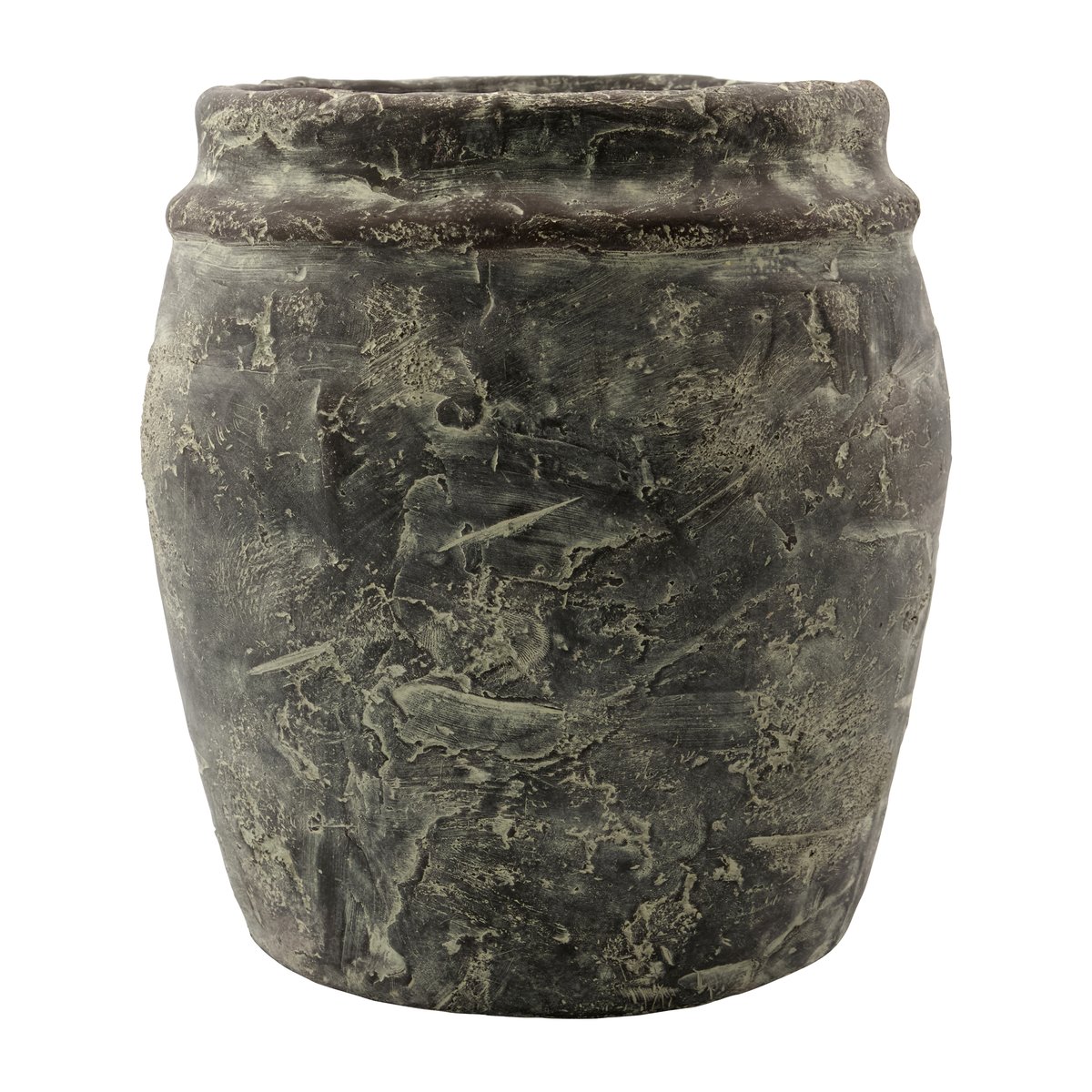 House Doctor Rube flower pot o23 cm grey | Scandinavian Design | Flower pots | Grey