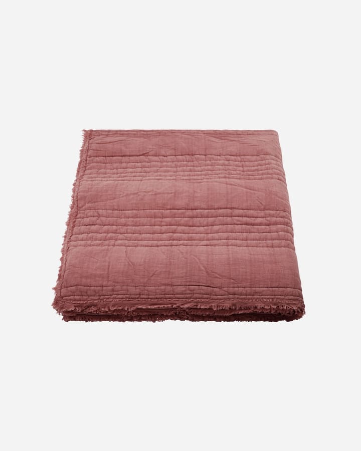 Ruffle blanket 130x180 cm, Dusty berry House Doctor
