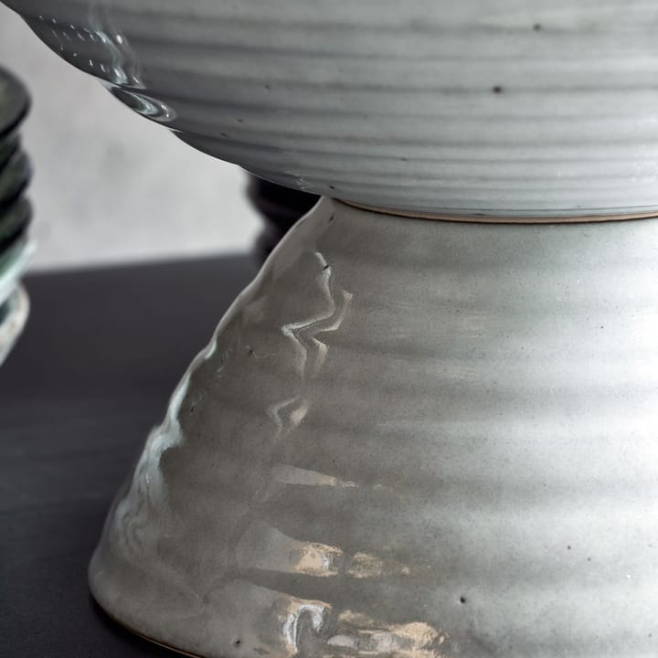 Rustic decorative saucer Ø24 cm, Grey-blue House Doctor