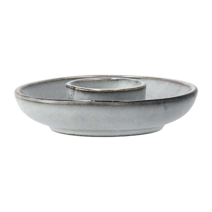 Rustic egg cup Ø10 cm, Grey-blue House Doctor