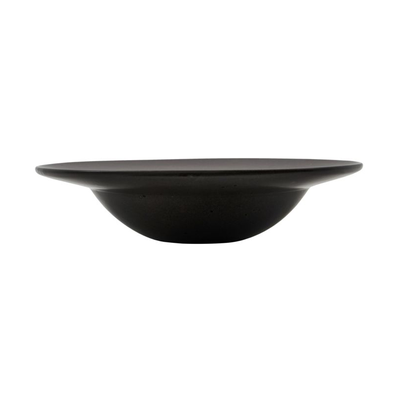 House Doctor Rustic pasta plate o26 cm Dark grey | Scandinavian Design | Deep plates | Grey