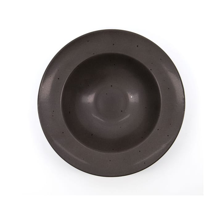 Rustic pasta plate Ø26 cm - Dark grey - House Doctor