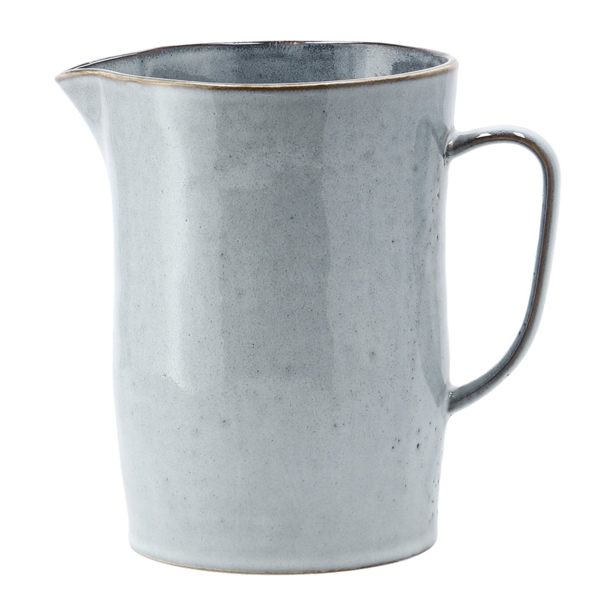 House Doctor Rustic pot 1 L grey-blue | Scandinavian Design | Water jugs and carafes | Grey