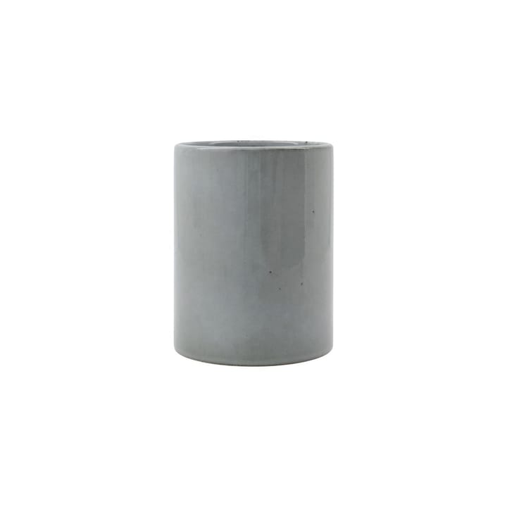 Rustic pot Ø12x15 cm - Gray-blue - House Doctor