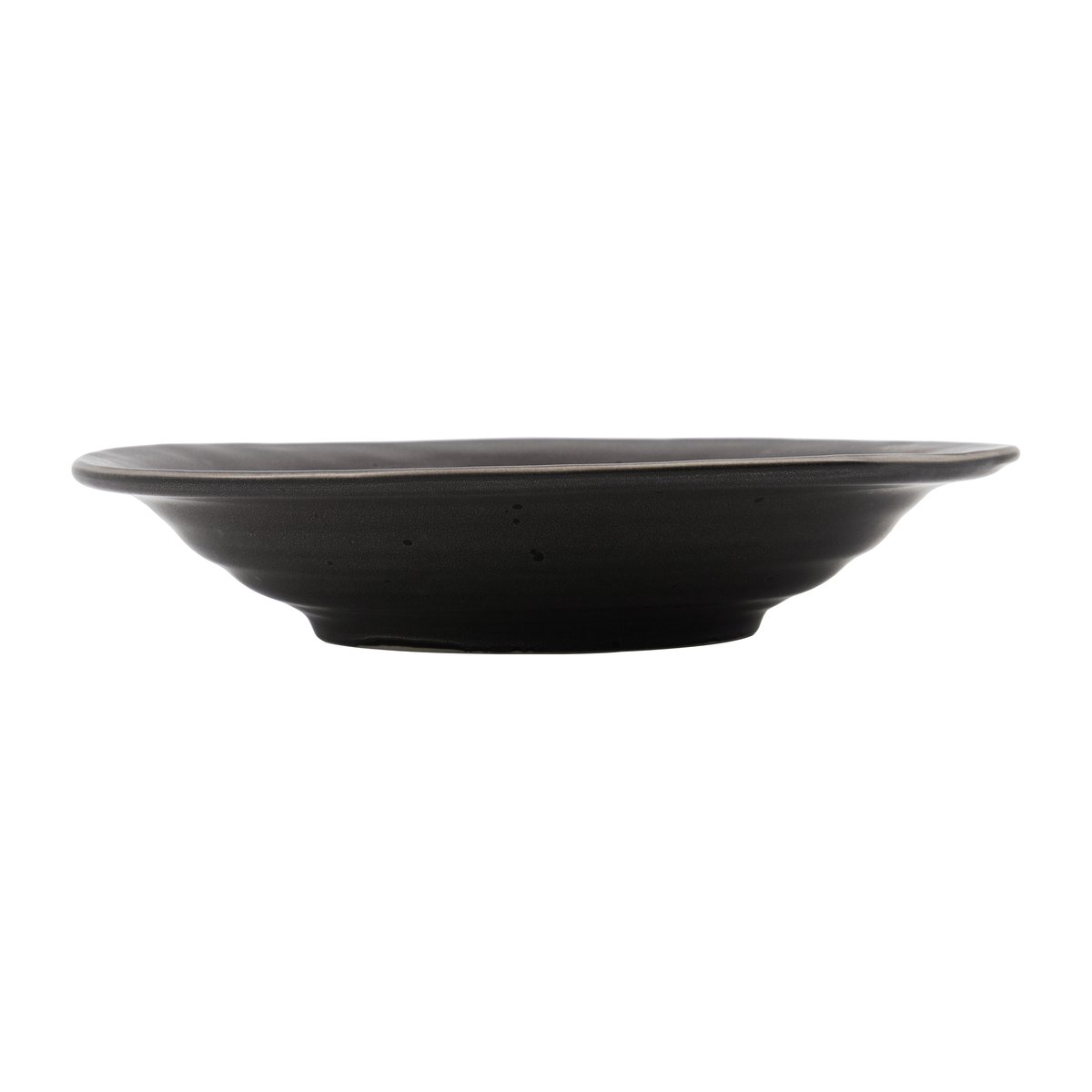 House Doctor Rustic soup plate o25 cm Dark grey | Scandinavian Design | Deep plates | Grey