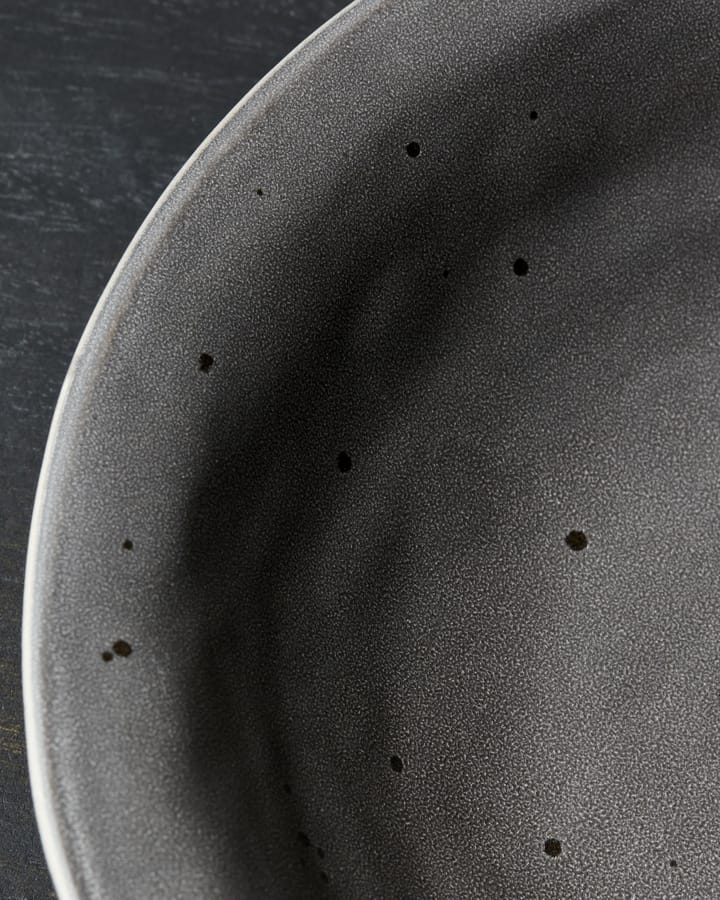 Rustic soup plate Ø25 cm - Dark grey - House Doctor