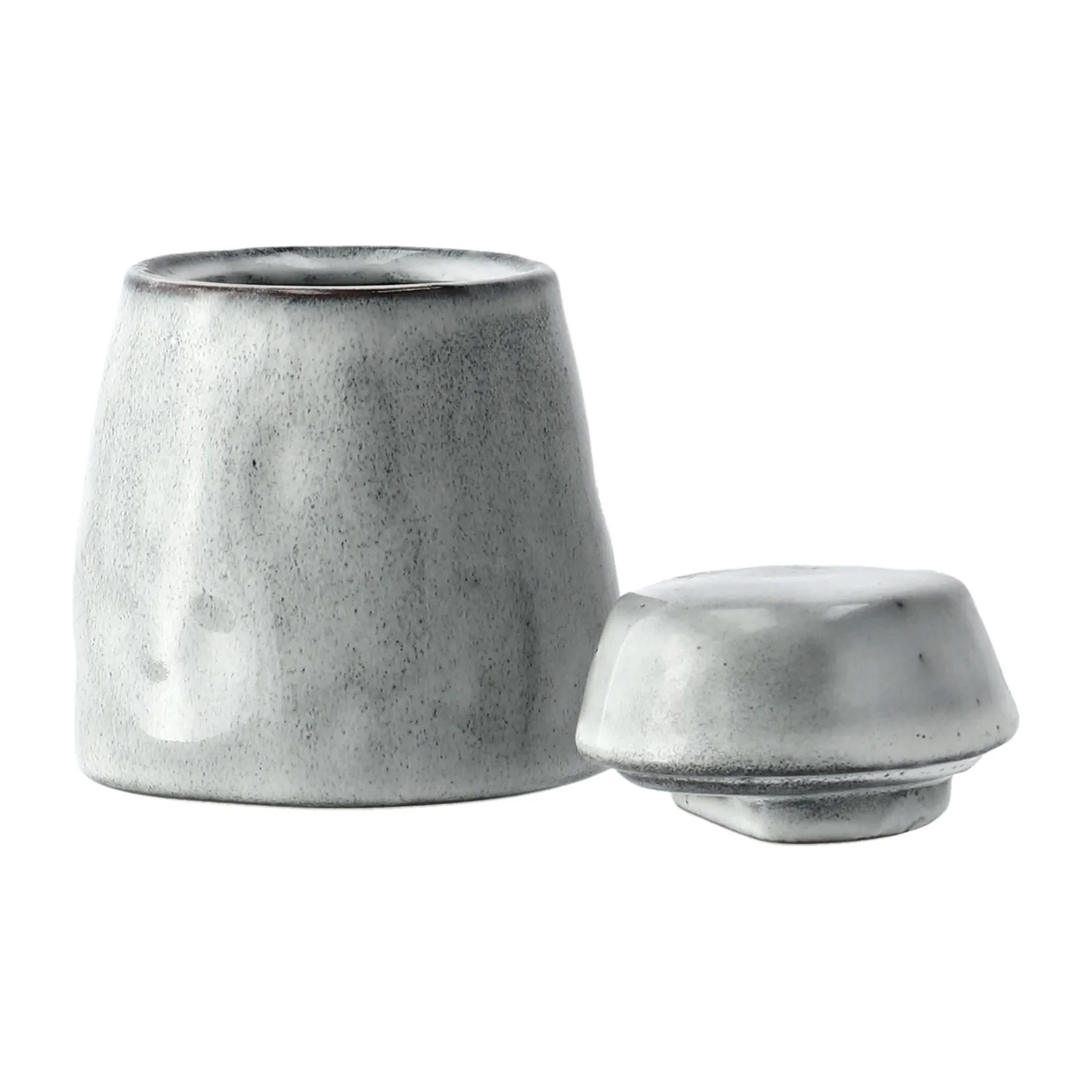 Rustic sugar bowl, Grey-blue House Doctor