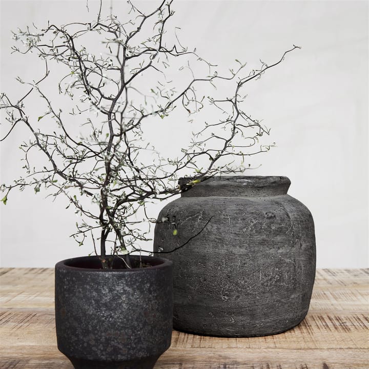 Rustik flower pot earthenware - h18 cm Ø19 cm - House Doctor