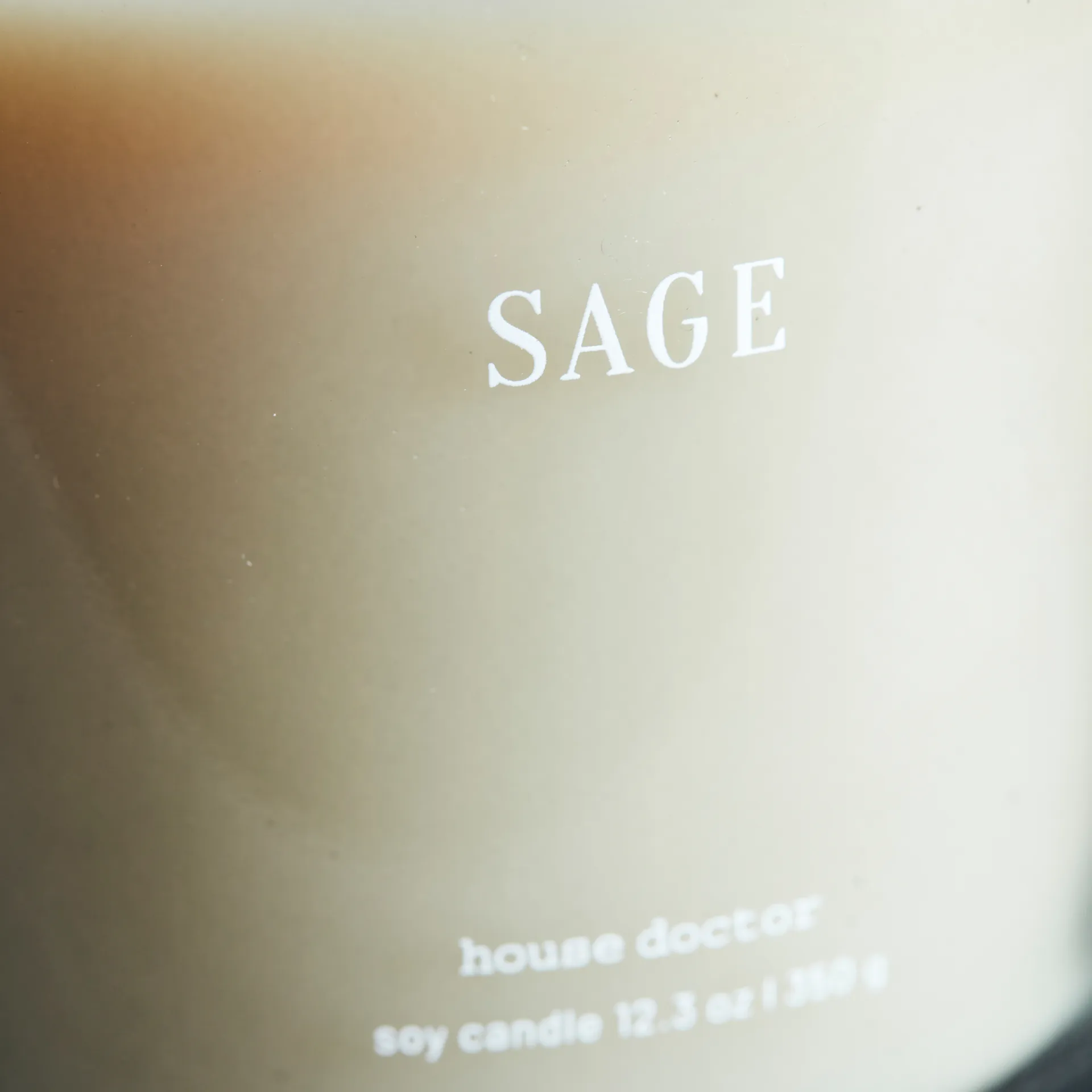 Sage scented 50 hours, blue House Doctor