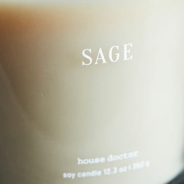 Sage scented 50 hours - blue - House Doctor