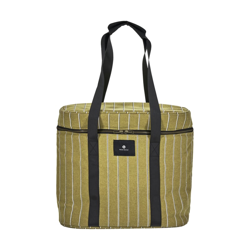 House Doctor Satt cooler bag Mustard yellow
