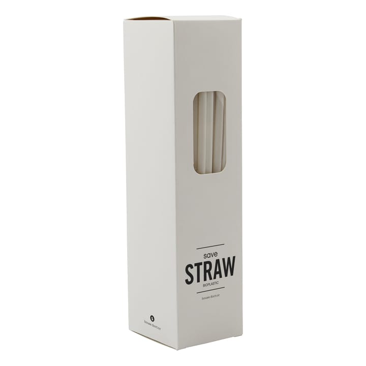 Save straw 100-pack, white House Doctor