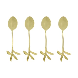 House Doctor Serve serving spoon 4-pack Antique gold