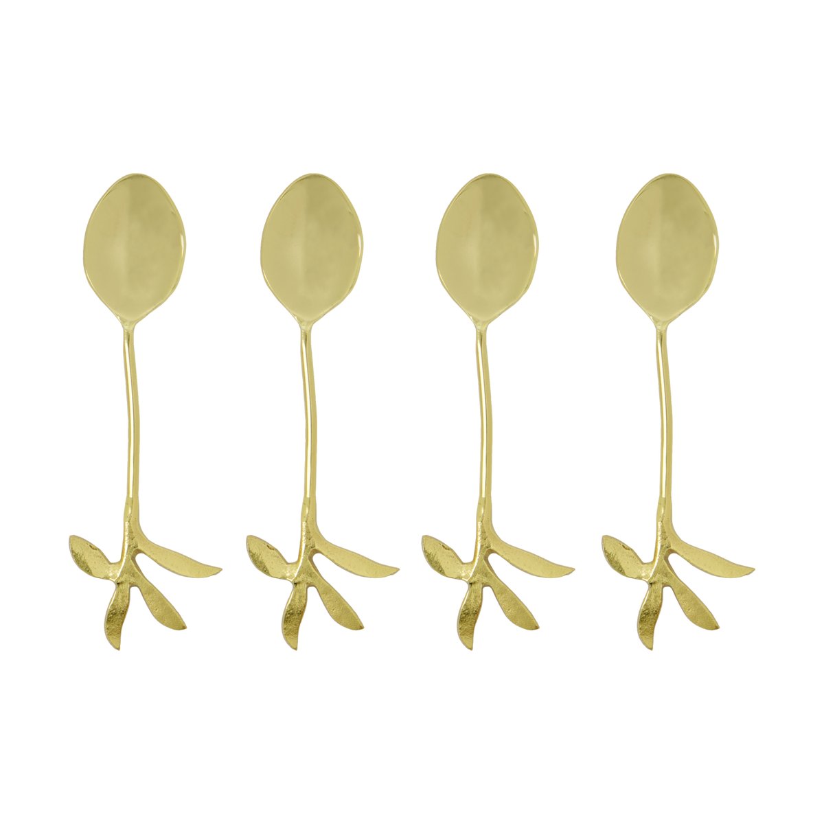 House Doctor Serve serving spoon 4-pack Antique gold
