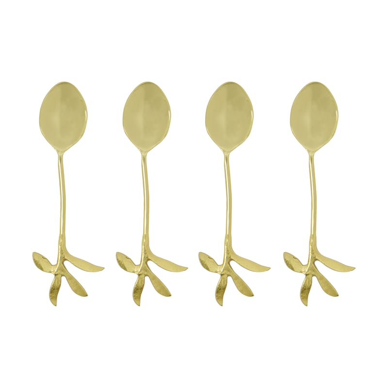 House Doctor Serve serving spoon 4-pack Antique gold