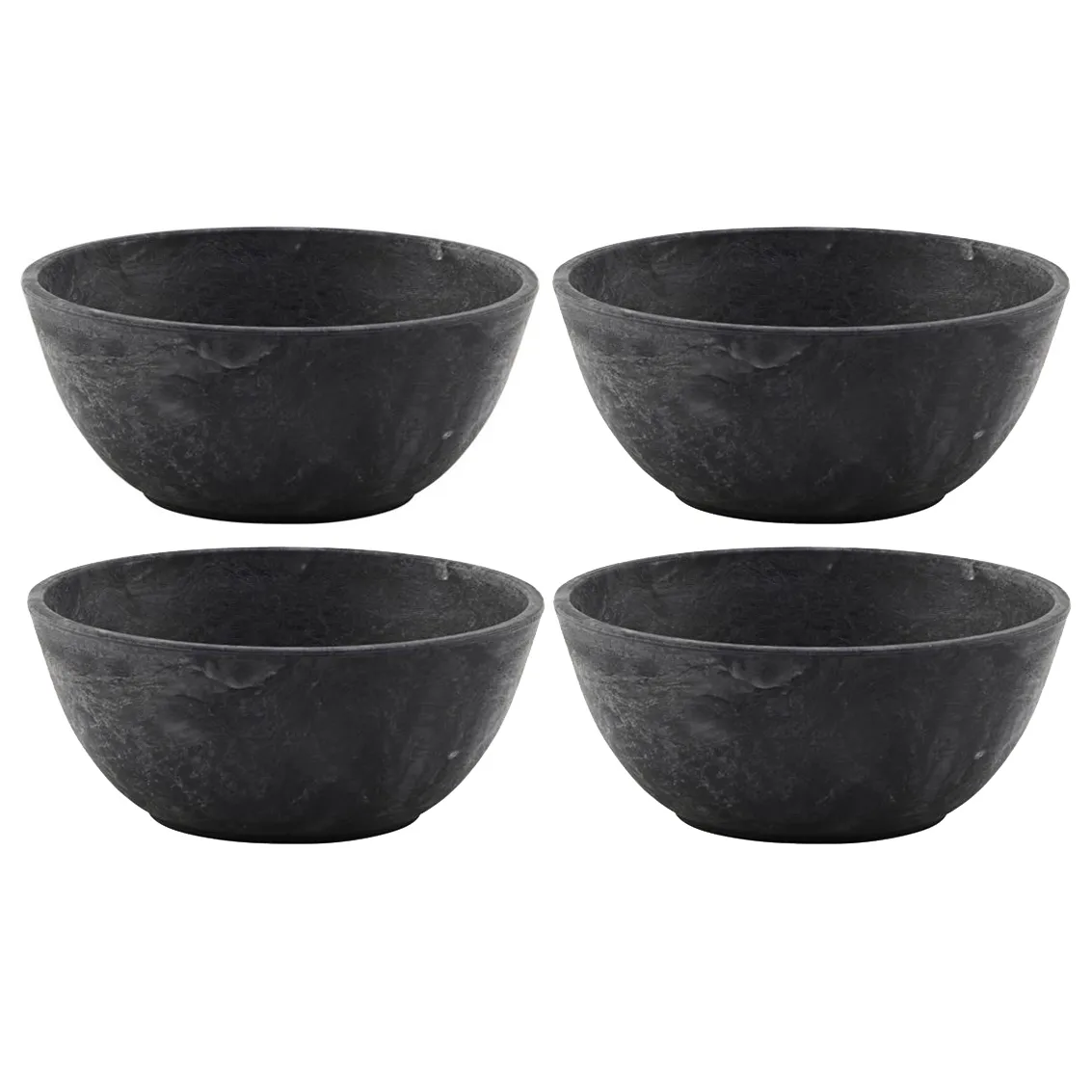 Serveur bowl 13 cm 4-pack, black House Doctor
