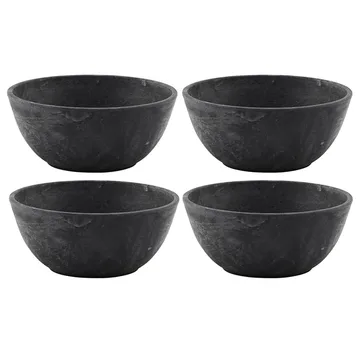 Serveur bowl 13 cm 4-pack - black - House Doctor