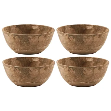 Serveur bowl 13 cm 4-pack - gold - House Doctor