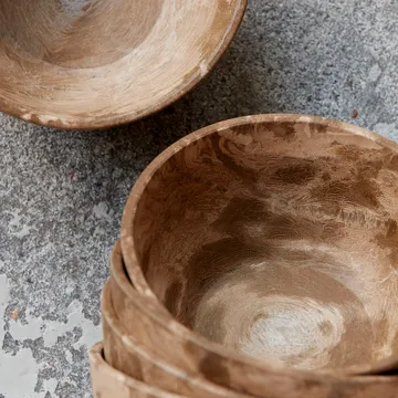 Serveur bowl 13 cm 4-pack - gold - House Doctor