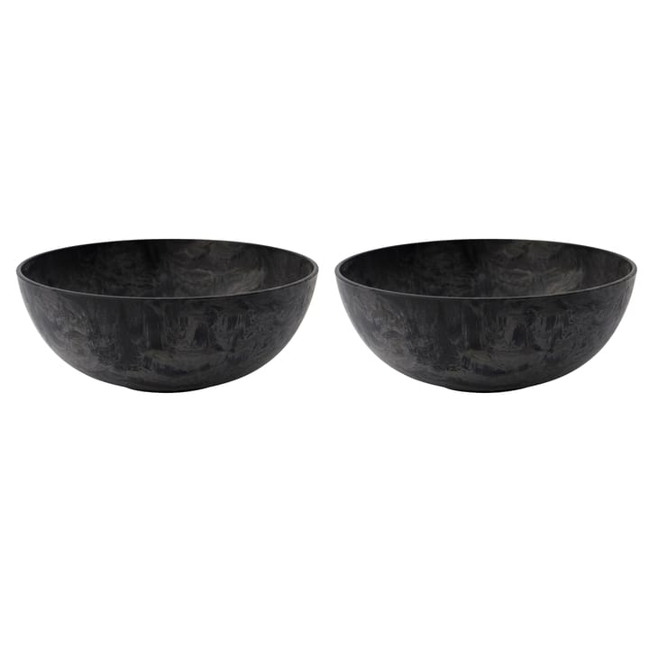 Serveur bowl Ø18 cm 2-pack - black - House Doctor