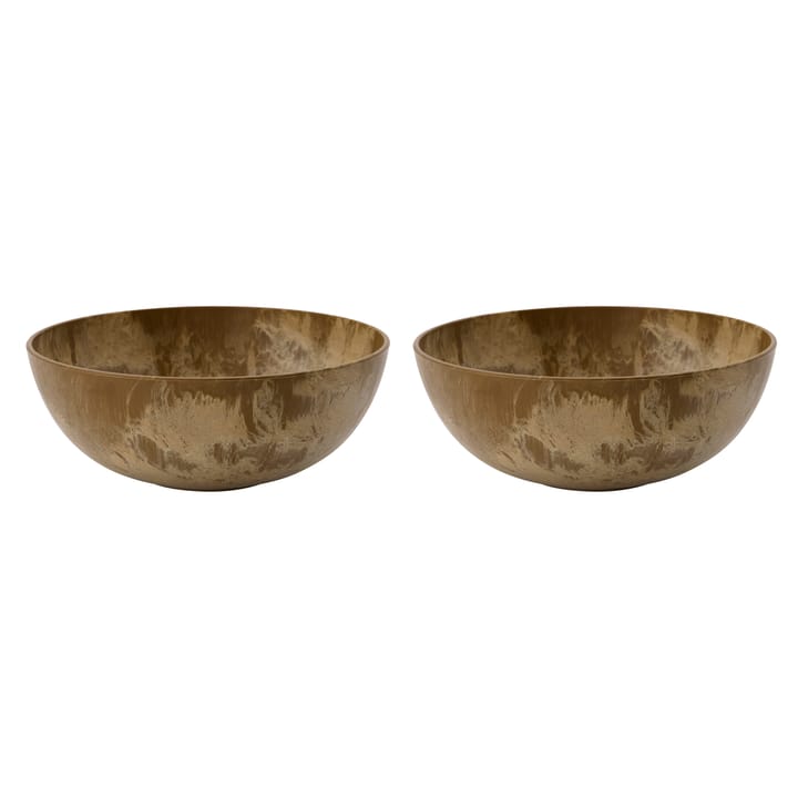 Serveur bowl Ø18 cm 2-pack - gold - House Doctor