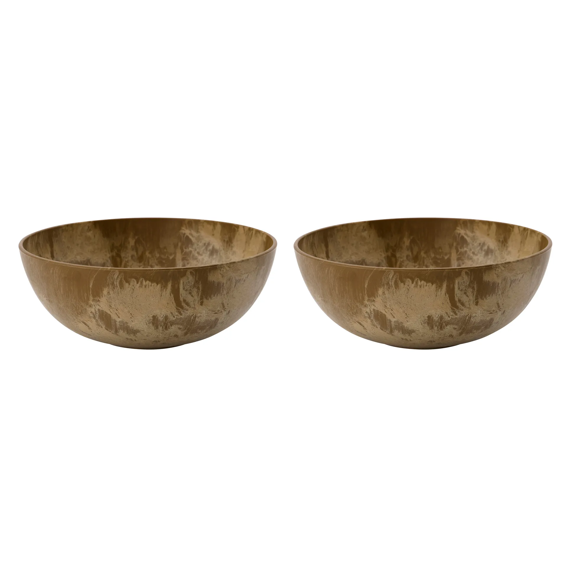 Serveur bowl Ø18 cm 2-pack, gold House Doctor