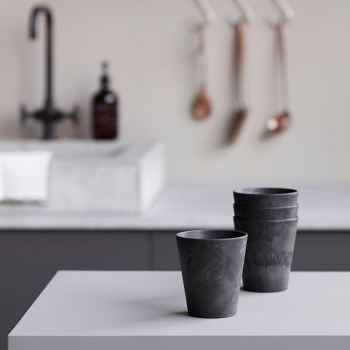 Serveur mug 4-pack, black House Doctor