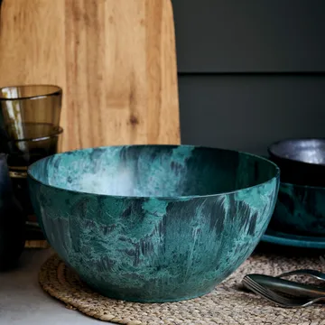 Serveur serving bowl Ø24 cm - green - House Doctor