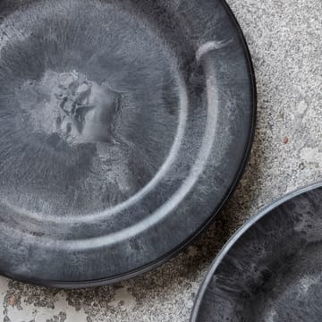 Serveur small plate 18 cm 4-pack - black - House Doctor