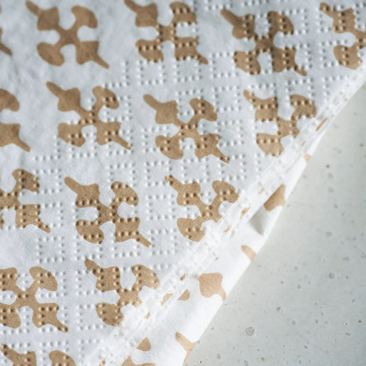 Shield napkin 40st, Beige House Doctor