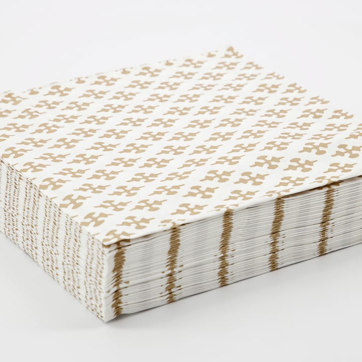 Shield napkin 40st - Beige - House Doctor