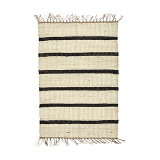 House Doctor Sima rug 60x90 cm Black-natural