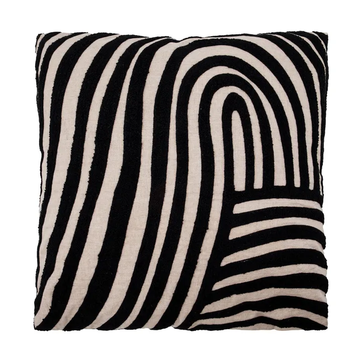 Sky decorative cushion - Sand-black, 50x50 cm - House Doctor