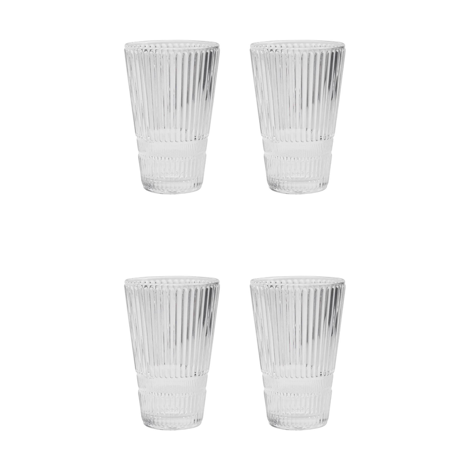 Slots beer glasses 4-pack, Clear House Doctor